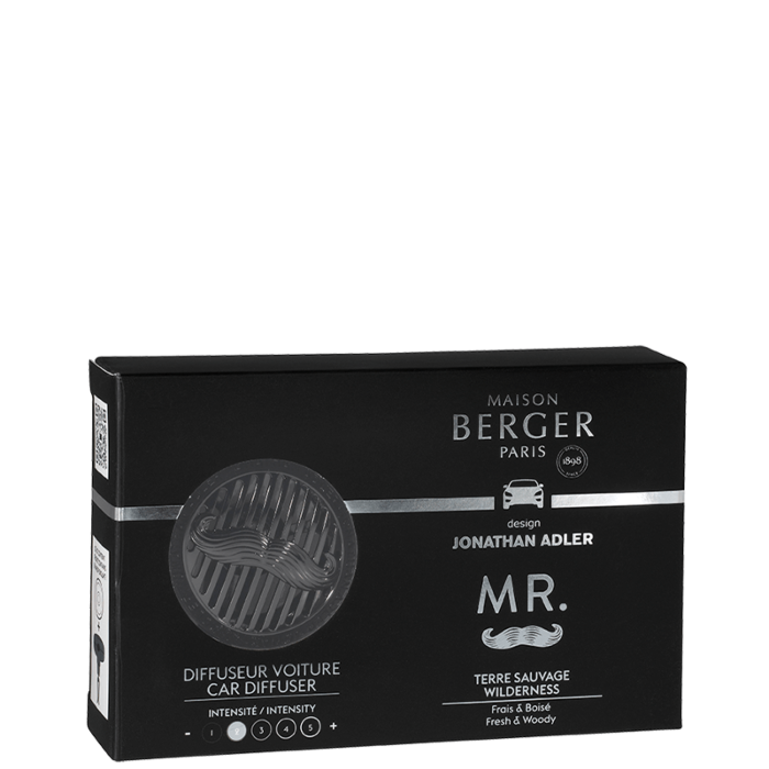 Maison Berger Wilderness Mr. Car Diffuser Set
